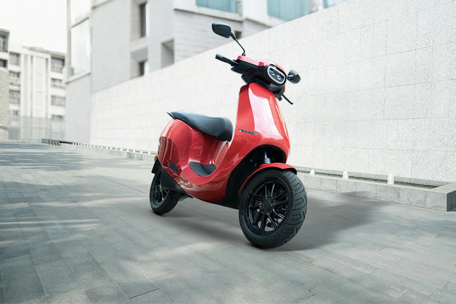 front right view of Ola Electric Scooter S1