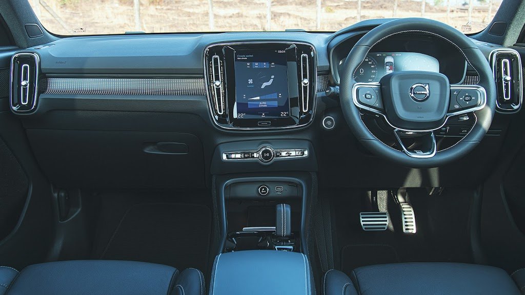 volvo xc4o dashboard